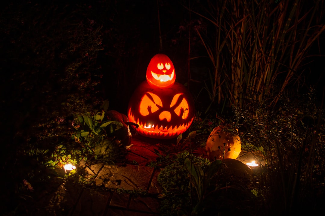 Photo Pumpkin night light